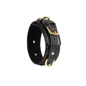 Leather Choker. Black - Picture 1 of 25