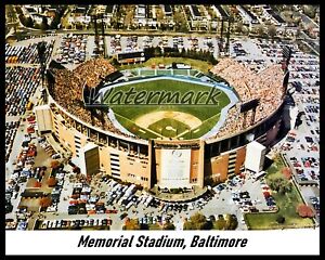 MLB 1970's Baltimore Memorial Stadium Aerial Color View  8 X 10 Photo Picture