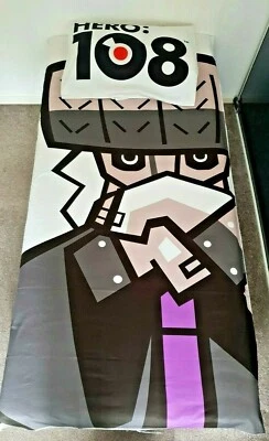 Juego de Ropa de Cama 100% Algodón Funda Nórdica y Almohada Niños Funda HÉROE: 108 Patrón ¡Nuevo! Foto 1 de 4