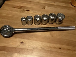 Husky 3/4” Ratchet And Sockets - Picture 1 of 5