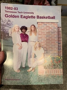 1982-83 Tennesse Tech Golden Eaglette Basketball Media Guide - Bild 1 von 5