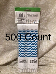 Tyvek Wristbands Blue 500 Count Party Fundraiser Event Club Bar Entry Reentry - Picture 1 of 2