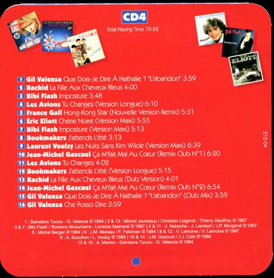 Les Années 80 Versions MAXI 45 t. CD Compilation Rareté VOL.2 CD4 - Image 1 of 2