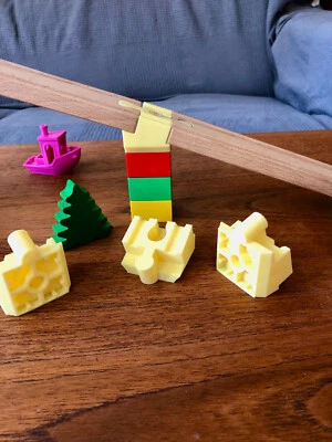 MARKENLOS 2 Steigungs-Adapter Brio Duplo Holzeisenbahn Ikea