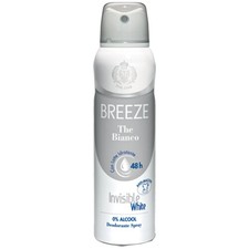 BREEZE DEODORANTE SPRAY THE BIANCO INVISIBLE WHITE 150 ML