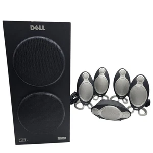 Dell Altec Lansing ADA995 THX 5.1 Speaker System Powerfull Super Subwoofer! 200W - Picture 1 of 13