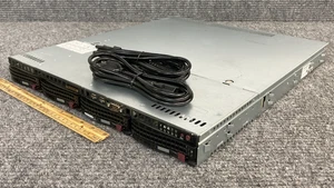 Supermicro SYS-5018D-MTRF Server w/ Intel Xeon E3-1246 v3 16GB + 1TB HDD 2x PSU - Picture 1 of 6