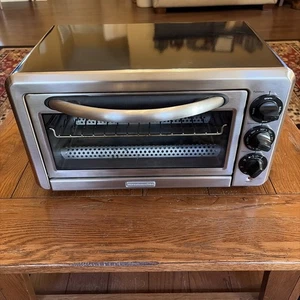KitchenAid Toaster Backofen Arbeitsplatte Backen Grillen Toast Warmhalten Timer Gebraucht - Bild 1 von 7