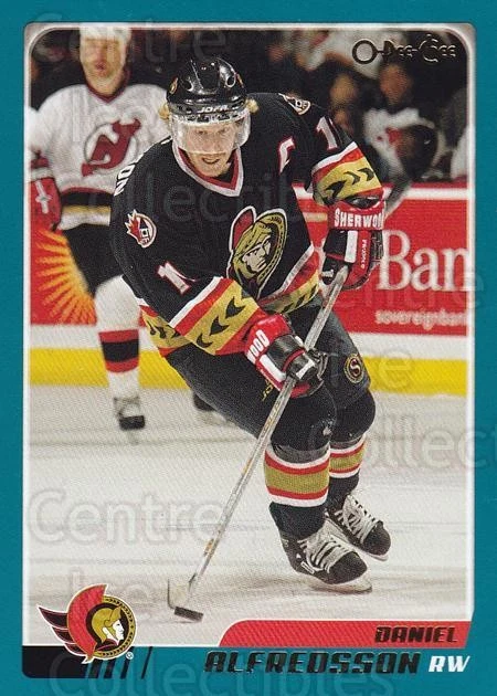 2003-04 O-pee-chee #123 Daniel Alfredsson - Image 1 of 1