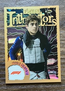 Refractor Franco Colapinto Intimidators - 2024 Topps Finest Insert Formula 1 NM - Bild 1 von 2