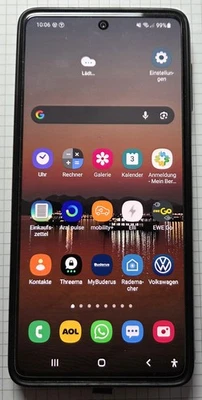 Samsung Galaxy M51 - M515F/DSN in black, 128 GB, 7000 mAh - Bild 1 von 4