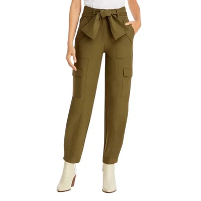 Derek Lam 10 Crosby Elian Utility Pants Women's Size 20 Olive Green NWOT - Image 1 of 4