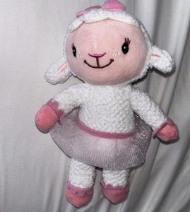 Posh Paws Disney Junior Doc McStuffins Lambie Lamb Soft Plush Toy 8” - Picture 1 of 3