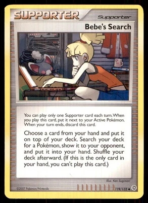 2007 Diamond & Pearl - Secret Wonders Bebe’s Search Uncommon #119 - Image 1 of 2