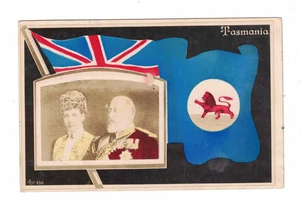 Vintage Postcard - 1910 - Tasmania. King Edward & Queen Alexandra. - Picture 1 of 2
