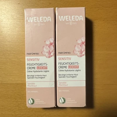 1 mal Weleda Sensitiv Feuchtigkeitscreme Leicht Mandel (30ml) - Bild 1 von 2