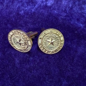 State Of Texas Cuff Links; Vintage !  - Picture 1 of 5