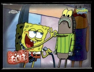 2025 Topps Chrome SpongeBob 25th Anniversary #S-11 Striped Sweater S-O-N-G Songs - Bild 1 von 2