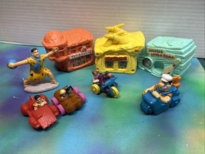1993 McDonald's The Flintstones Movie Happy Meal Toys Cars And Houses - Picture 1 of 11