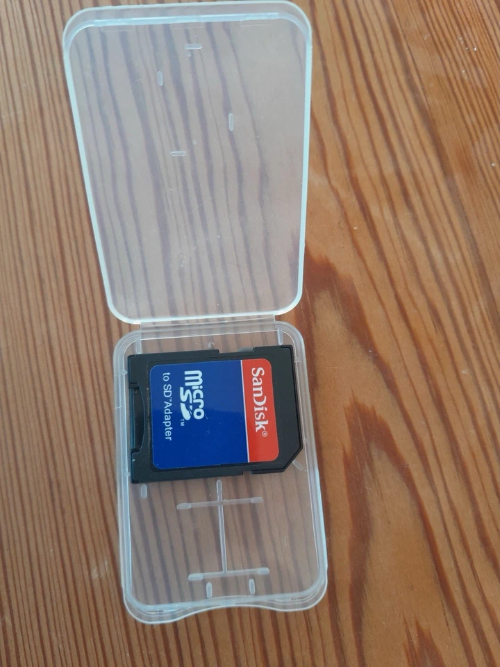 SanDisk micro SD Speicherkarten Adapter auf SD Karte Memory Card Karten Adapter - Bild 1 von 1
