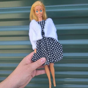 Muñeca Barbie Azul Rubia Twist n Turn Vintage Malibú Sunset 1966 Taiwán Años 60 DEFECTUOSA - Imagen 1 de 8