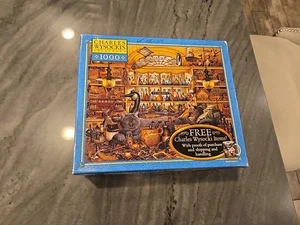 Charles Wysocki Elmer And Loretta 1000 Puzzle Used Bagged Hasbro Milton Bradley - Picture 1 of 10