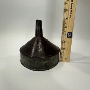 Vintage Galvanized Metal Funnel 6 Inch - Picture 1 of 4