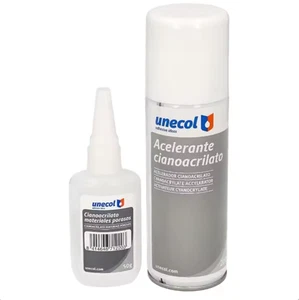 ⭐ Kit accelerante Aerosol cianoacrilato  materiales porosos 200 ml + 50 ml.24h ⭐ - Imagen 1 de 3
