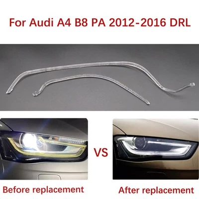 Tira guía de luz de lastre DRL para Audi A4 B8 PA 12-2016 2 un. Foto 1 de 4
