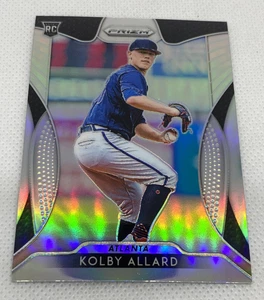 2019 Panini Prizm Silver Refractor Kolby Allard RC #25 Braves - Picture 1 of 2