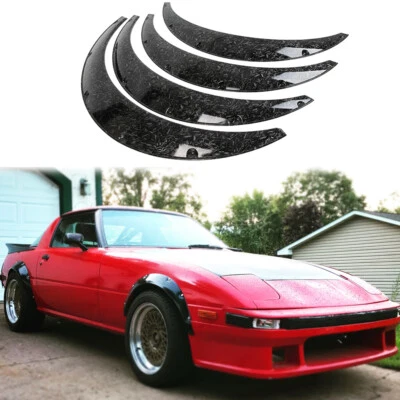 Kit de carrocería de arcos de rueda cóncavos con llamaradas de guardabarros forjados de 2" para Mazda RX-4 RX-7 RX-8 Foto 1 de 4