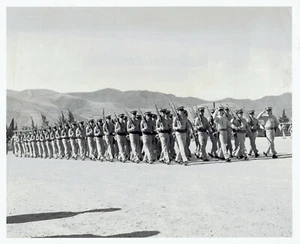 1958 Press Photo U.S. Marines 16th Infantry Battalion Milwaukee Camp Pendleton - Picture 1 of 2