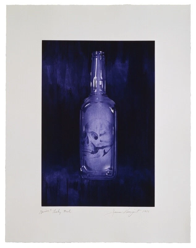 James Rosenquist Leaky Neck 1982 Edição Limitada Impressão 10/59 Aquatint Raro - Imagem 1 de 1