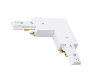 Lot Of 2 NEW Sea Gull Lighting 2614-15 White L Connector for Track Lighting - Picture 1 of 2