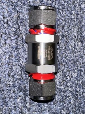 SHCV12-S8-03 P , SS316, 1/2" CHECK VALVE, SUPERLOK, SWAGELOK REF SS-CHS8-1 - Image 1 of 4