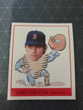 2007 Upper Deck Goudey Heads Up Baseball card #251 Carlton Fisk SP