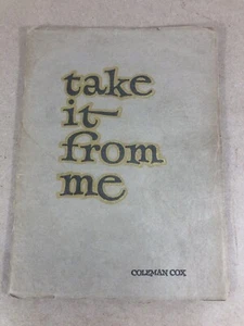 Mission Inn Riverside Coleman Cox 1921 "Take it From Me" Booklet San Francisco - Imagen 1 de 2