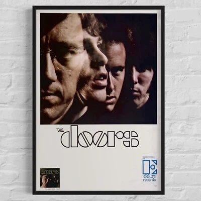 THE DOORS 'The Doors' 1967 Debut Album Elektra Promotional Poster, 19¼″x28″ - Image 1 of 4