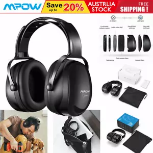 MPOW 36db Noise Reducing Ear Muffs Safety Cancelling Hearing Protection Shooting - Picture 1 of 12