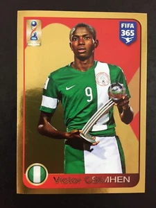 Victor Osimhen Rookie RC Sticker Panini Fifa 365 2016 2017 (16-17) #214 - Picture 1 of 3