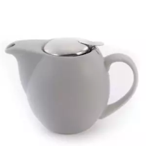 Zaara 32oz / 0.9 Litre MATT Ceramic Teapot with 'Flip Top' Lid and Infuser - Picture 1 of 11
