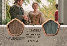 Outlander Season 4, Maria Doyle Kennedy Jocasta Dual Wardrobe Card DM01 #028/150