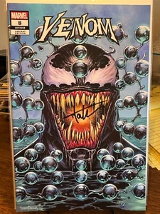 Venom #8 - Marvel Comics 2022 Tyler Kirkham Variant Signed by Kirkham W/ COA - Picture 1 of 2