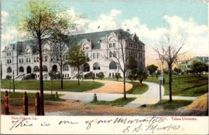 Postal UDB de TULANE UNIVERSITY Nueva Orleans, Louisiana LA c1907 - Imagen 1 de 2