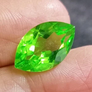 Beautiful Green MARQUISE CUT 8-9 Ct PERIDOT EGL CERTIFIED Loose Gemstone - Picture 1 of 7