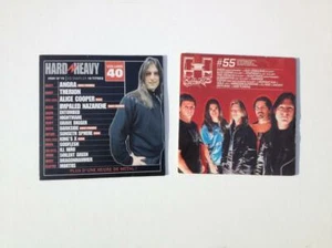 2 CD SAMPLERS ANGRA from French hard rock magazines - Foto 1 di 2