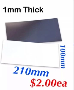 210mm X 100mm Warehouse Factory Magnetic Shelf Labels Magnet Labeling Whiteboard - Picture 1 of 2