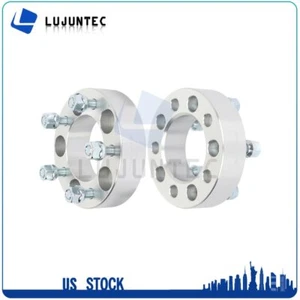5x4.5 1.5" (2) Wheel Spacers 12x1.5 For Toyota Hyundai Mitsubishi 3000GT Mazda 3 - Picture 1 of 12