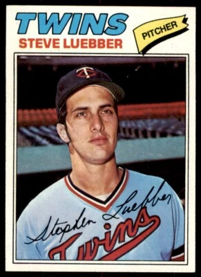 1977 Topps Steve Luebber NM-MT #457 - Image 1 of 2