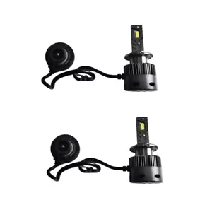 D4S HID Xenon To CSP White LED 6000K Headlights Conversion Kit - Picture 1 of 6
